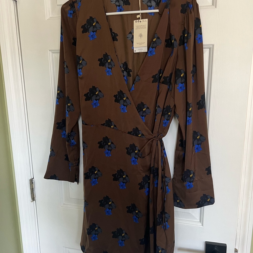 Mango flower print dress